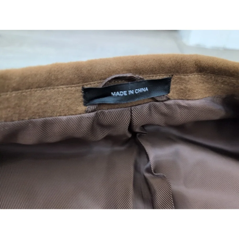 Black Brown 1826 Lord & Taylor Cashmere Blazer 44R Sport‎ Coat Jacket Brown